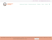 Tablet Screenshot of musikschule-schwarz.de